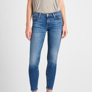 Hudson Krista Super Skinny Blue Jeans Size 25 Low Rise Women Pants